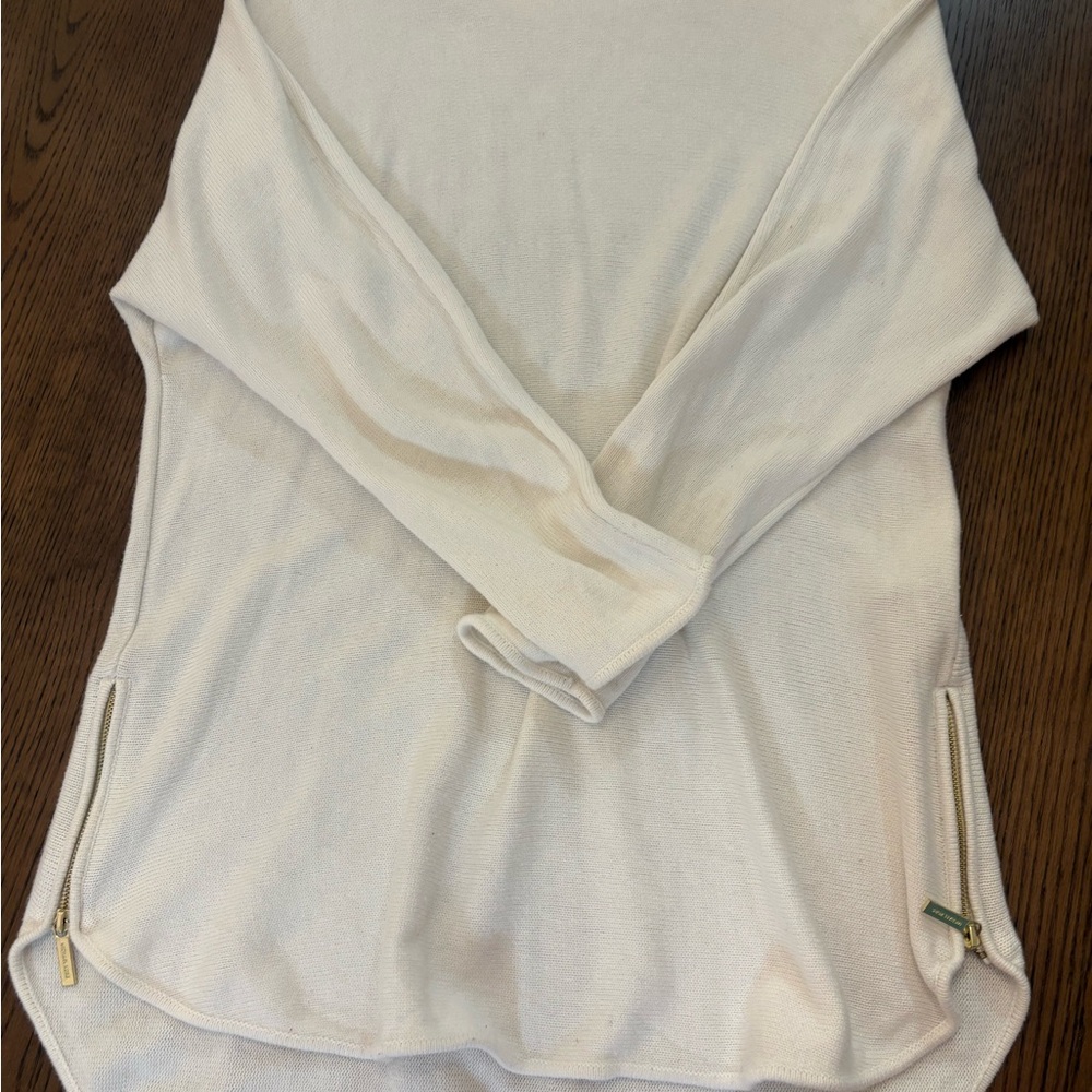 Michael Kors Cream Knit Sweater Dress